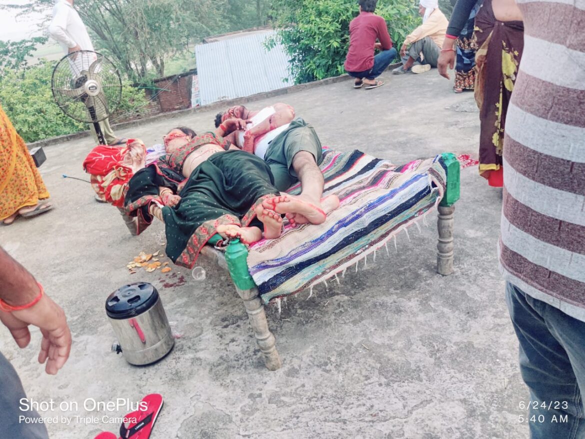 मैनपुरी में भाई भाभी समेत पांच की हत्या कर की आत्महत्या