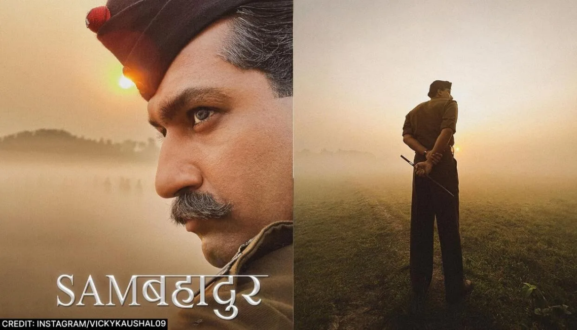 विक्की कौशल की फिल्म सैम बहादुर का पोस्टर रिलीज