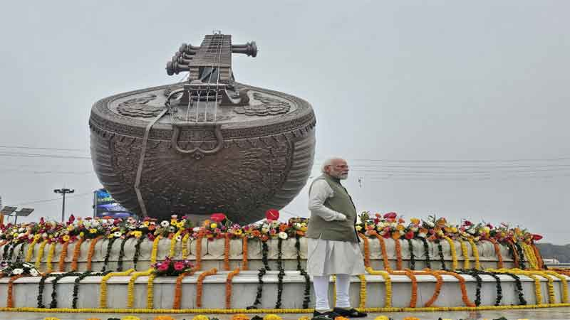 लता मंगेशकर चौक की सुंदरता देख पीएम हुए भाव विभोर