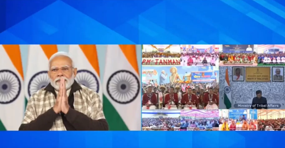 पीएम-जनमन का उद्देश्य हर आदिवासी तक सरकारी योजनाओं का लाभ पहुंचाना: मोदी