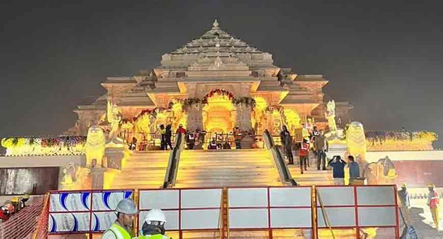उत्तर प्रदेश की अर्थव्यवस्था मे अहम भूमिका निभायेगा राम मंदिर