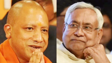 योगी ने नीतीश को दी बधाई