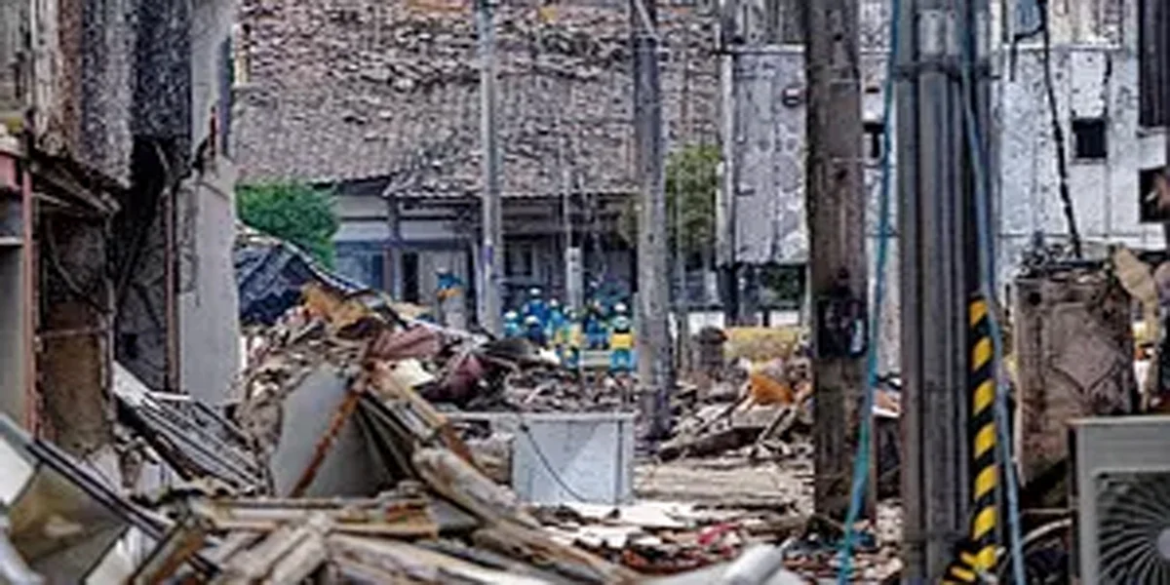 जापान में भूकंप से मरनेवालों की संख्या 128 हुई, 195 लापता