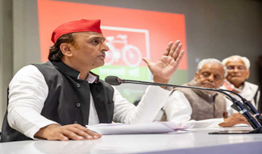 साजिश व झूठ के सहारे भाजपा सत्ता हासिल करने को बेताब:अखिलेश