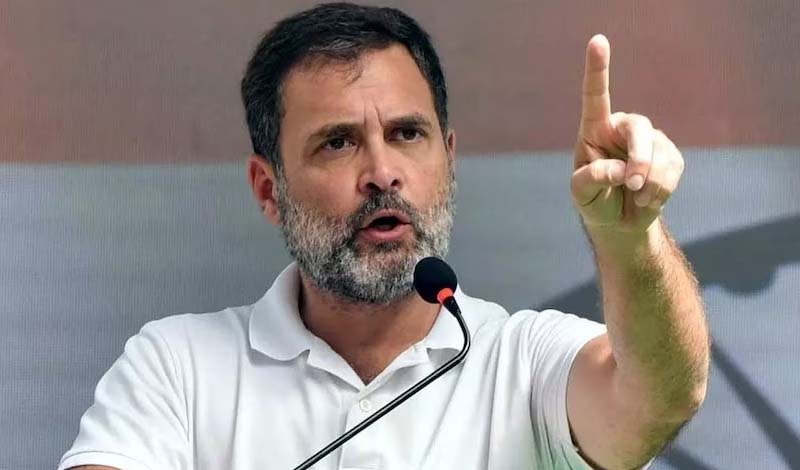समाज को बांटने तथा जोड़ने की विचारधारा के बीच लड़ाई है यह चुनाव : राहुल