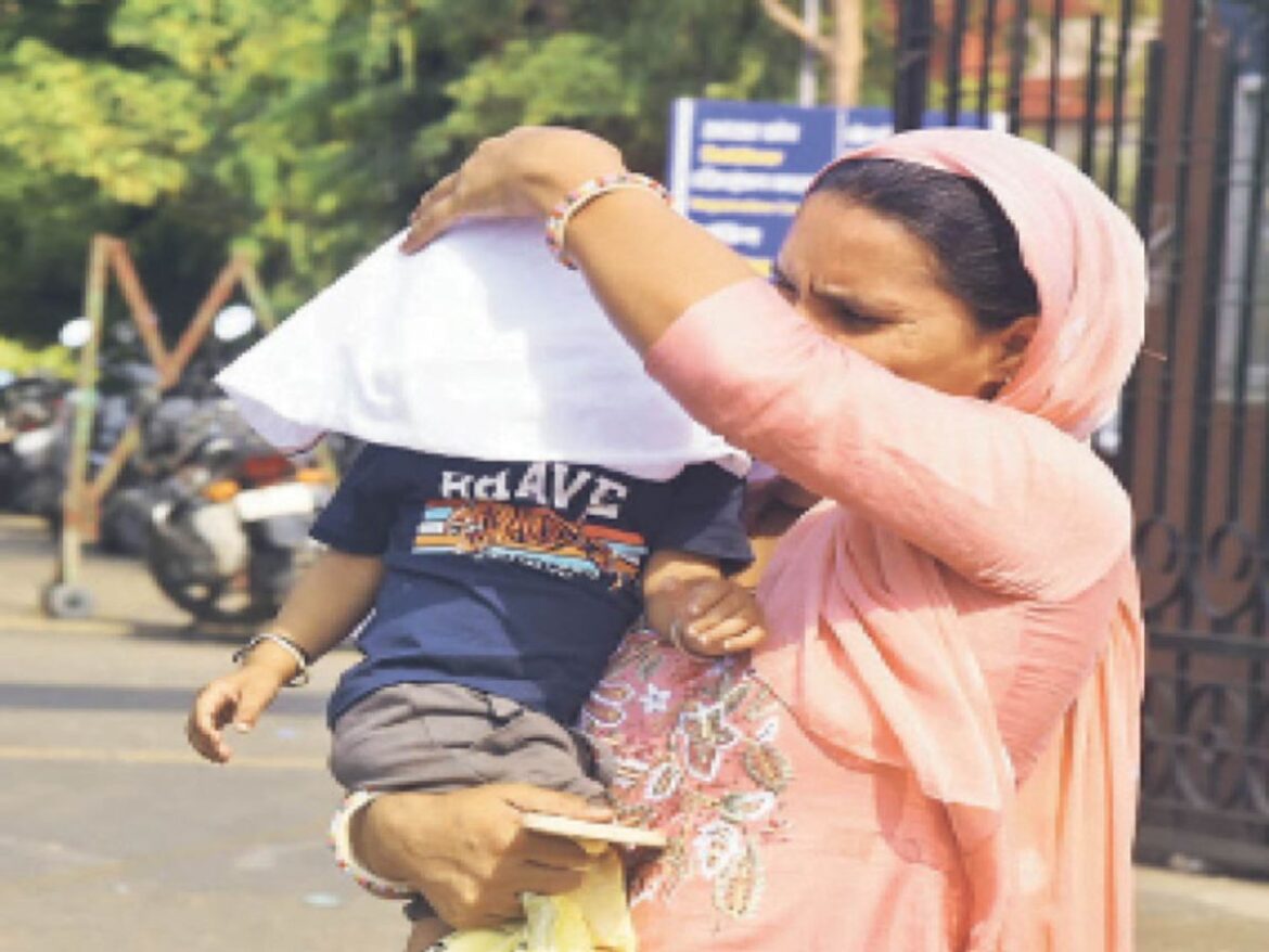 गर्मी बना रही है नित नये रिकार्ड,झुलस रहा है जनजीवन