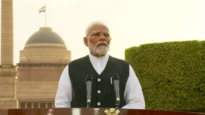 रविवार शाम सवा सात बजे प्रधानमंत्री पद की शपथ लेंगे मोदी