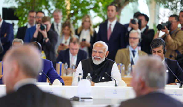 तकनीक का लाभ मानव के सामर्थ्य को बढ़ाने के लिए हो : मोदी