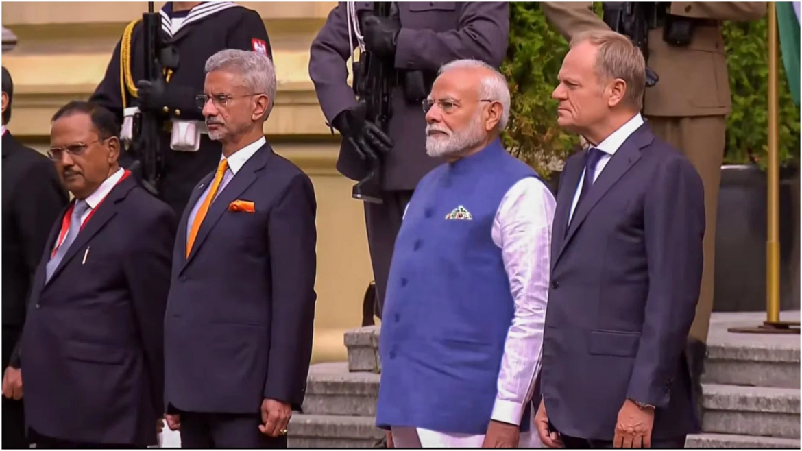 मोदी और पोलैंड के प्रधानमंत्री डोनाल्ड टस्क के बीच द्विपक्षीय वार्ता