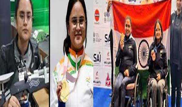 पैरालंपिक निशानेबाजी में अवनि ने स्वर्ण , मनीष ने रजत और मोना ने जीता कांस्य पदक