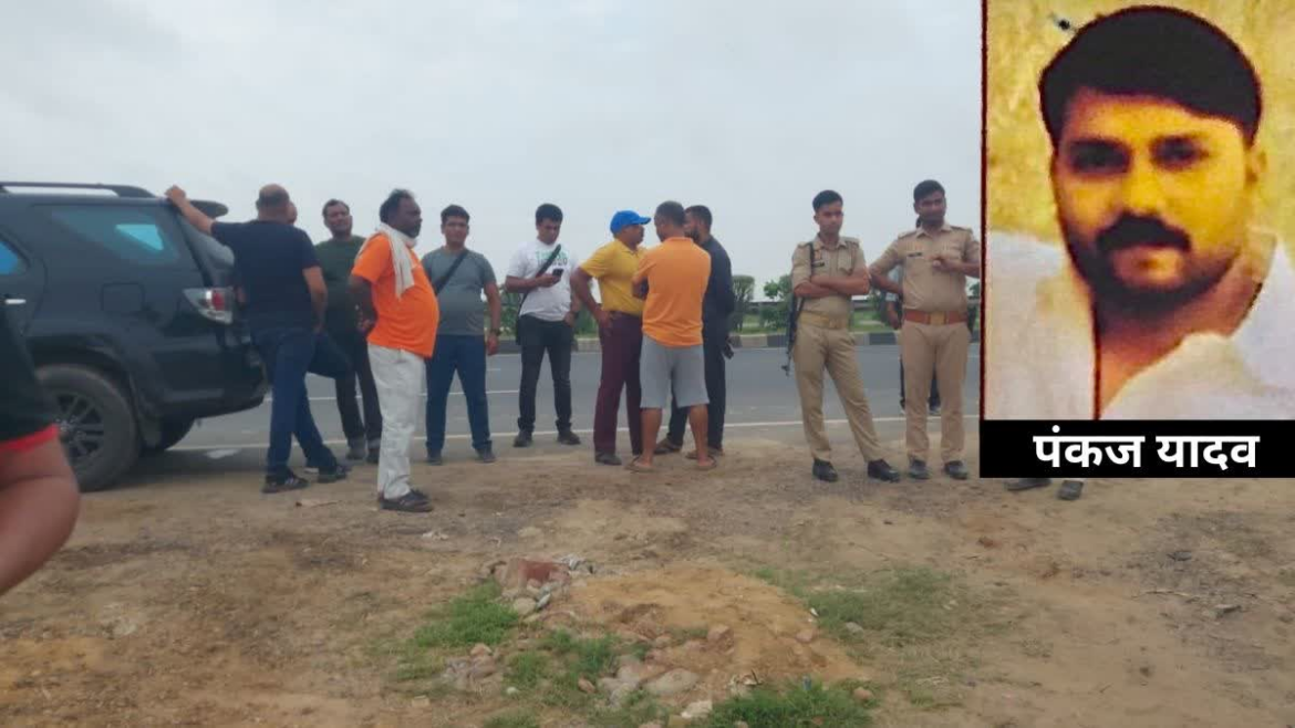 मथुरा में एक लाख का इनामी पुलिस मुठभेड़ में ढेर
