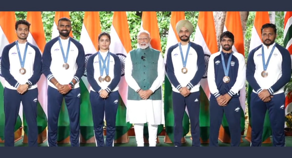 मोदी ने ओलंपिक खिलाड़ियों से की मुलाकात