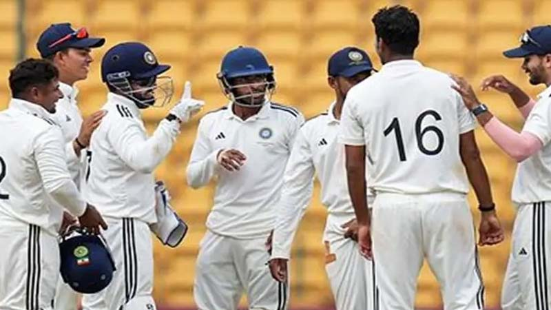 इंडिया ए ने इंडिया डी को 186 रनों से हराया