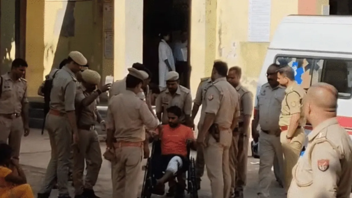 सुलतानपुर में एक लाख का ईनामी लुटेरा गिरफ्तार