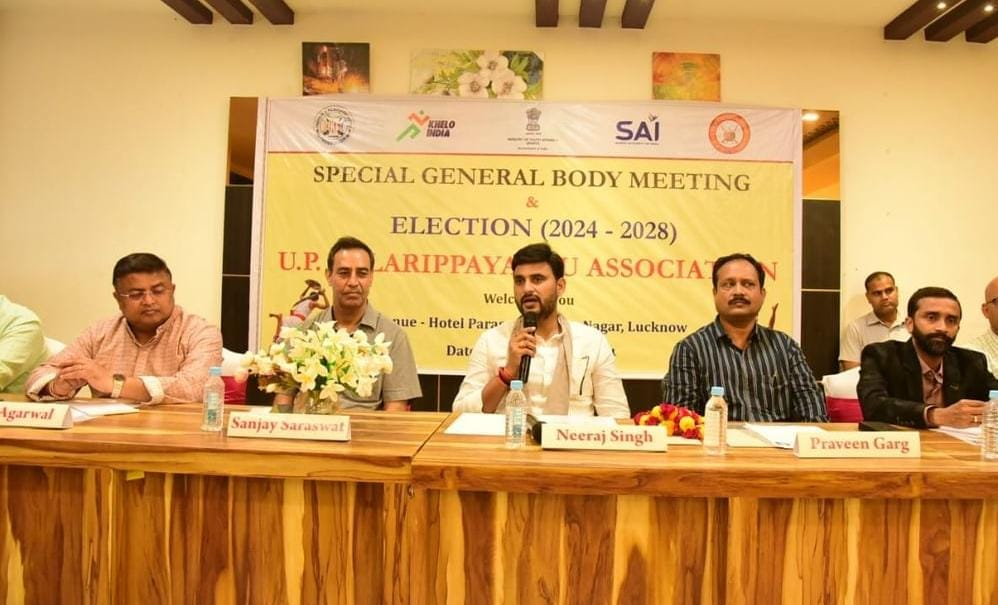 नीरज सिंह होंगे कलारीपयट्टू एसोसिएशन के प्रदेश अध्यक्ष
