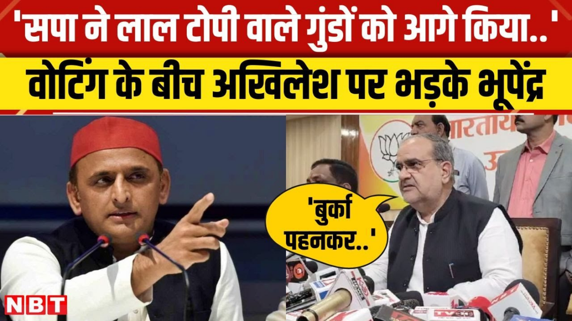 तय हार से बौखलाई सपा ने गुंडा,माफिया प्रकोष्ठ को किया आगे: भाजपा