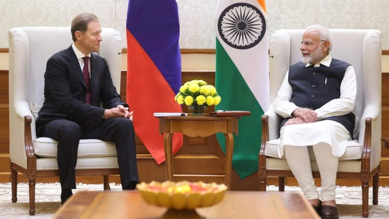 मंतुरोव ने मोदी से मुलाकात की