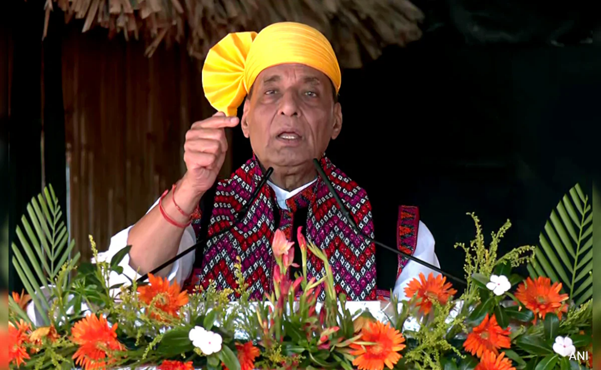 भाजपा सरकार पर भ्रष्टाचार का आरोप नहीं लगना ही सुशासन: राजनाथ