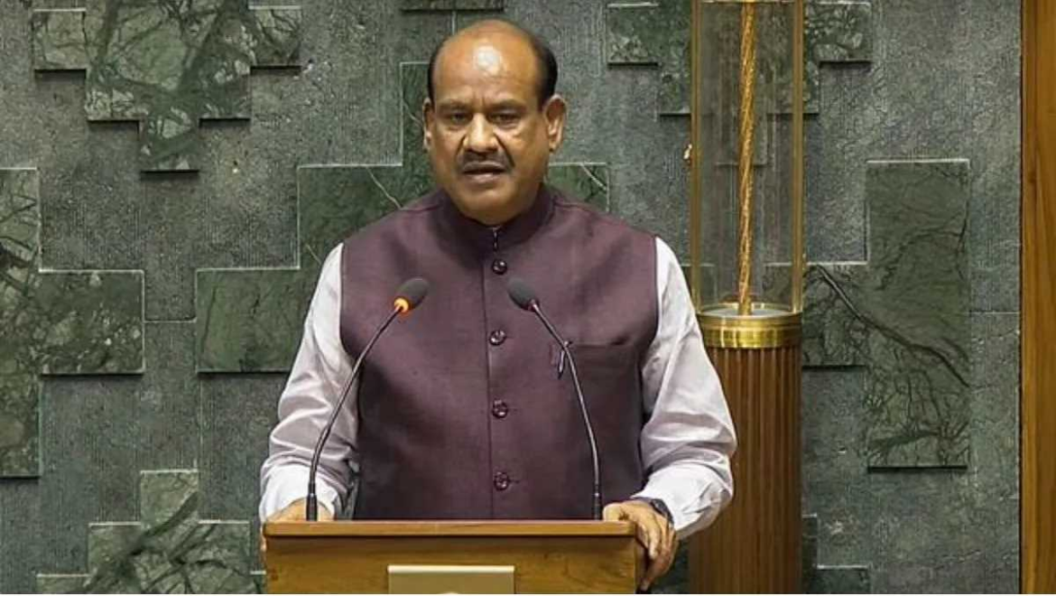 बिल्ले लगाकर कोई सदस्य सदन में न आये: बिरला