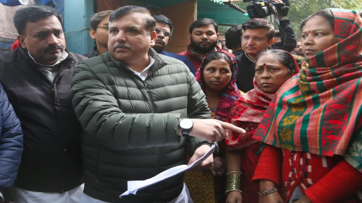 आप’ समर्थकों के वोट कटवा रही है भाजपा: संजय सिंह
