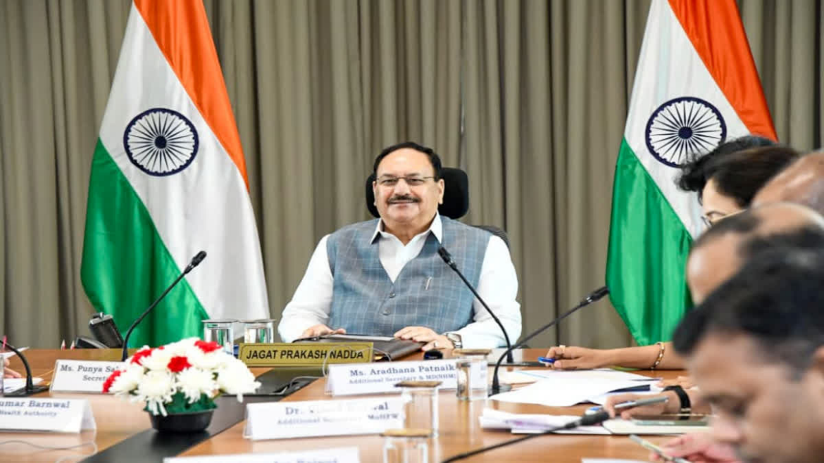नड्डा ने इबोला संक्रमण से निपटने की तैयारियों और सुरक्षा उपायों की समीक्षा की