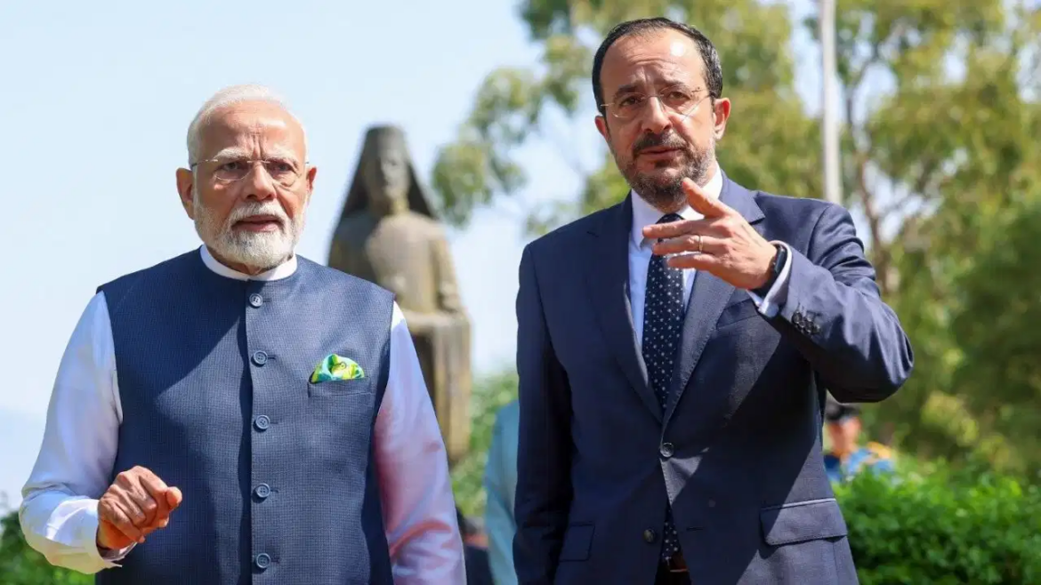 मोदी के साथ कल वार्ता करेंगे साइप्रस के राष्ट्रपति, द्विपक्षीय सहयोग बढ़ाने पर होगी बात