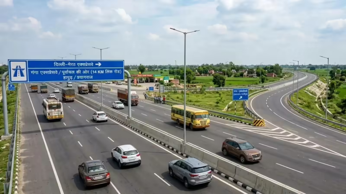 गंगा एक्सप्रेस वे पर मेरठ-बदायूं के बीच टोल दर निर्धारित