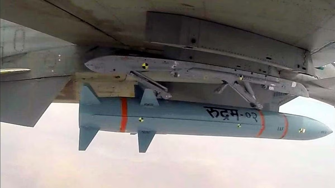 रूद्रम-II मिसाइल का सफल उड़ान परीक्षण