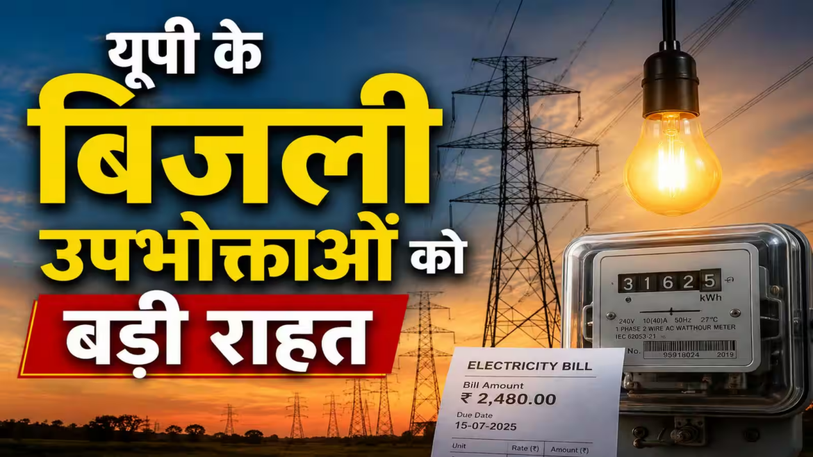 उत्तर प्रदेश में लगातार सातवें वर्ष बिजली दरें यथावत, 3.80 करोड़ उपभोक्ताओं को राहत