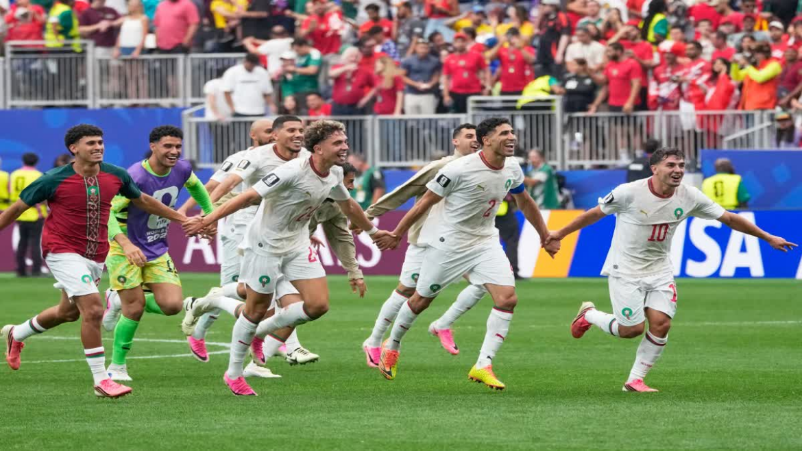 मोरक्को सह-मेजबान कनाडा को 3-0 से हराकर क्वार्टरफाइनल में