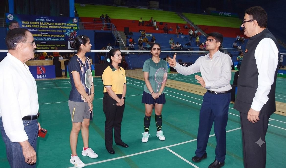 पुरुष एकल में यूपी के आठ खिलाड़ी दूसरे दौर में, महिला व मिश्रित युगल में भी दिखा दम